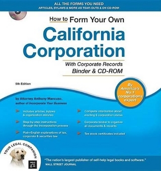 How to Form Your Own California Corporation