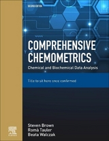 Comprehensive Chemometrics - Brown, Steven; Tauler, Romà; Walczak, Beata
