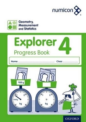 Numicon: Geometry, Measurement and Statistics 4 Explorer Progress Book (Pack of 30) - Sue Lowndes, Simon d'Angelo, Andrew Jeffrey, Elizabeth Gibbs