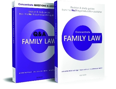 Family Law Revision Concentrate Pack - Ruth Gaffney-Rhys, Susan Heenan, Anna Heenan