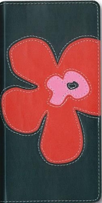 NIV Trimline Black/flower Bible with Bag Pack GM -  Zondervan Publishing