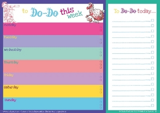 The Dodo Pad Daily To Do-Do A4 Listpad - Bright