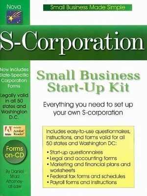 S-Corporation Small Business Start-Up Kit