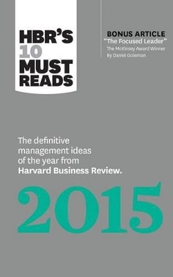 Hbr's 10 Must Reads 2015