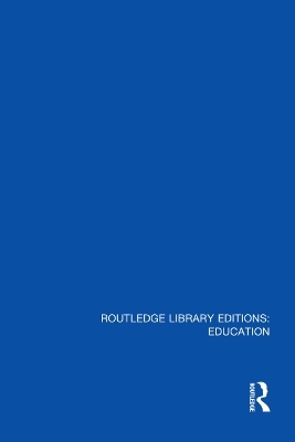 Routledge Library Editions: Education Mini-Set M Special Education and Inclusion -  Various authors