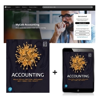 Horngren's Accounting + MyLab Accounting with Pearson eText