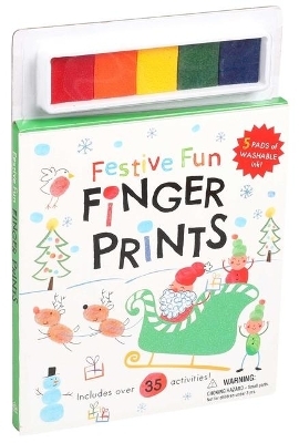 Festive Finger Prints (Silver Dolphin) - Hinkler Pty Ltd
