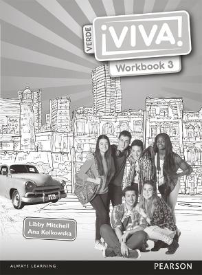 Viva! 3 Verde Workbook (pack of 8) - Libby Mitchell, Ana Kolkowska