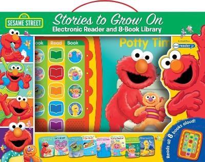 Sesame Street: Stories to Grow on Me Reader Jr Electronic Reader and 8-Book Library -  Pi Kids