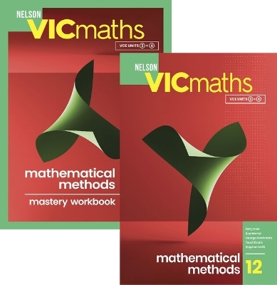 Nelson VicMaths 12 METHODS SB WB Value Pack with Nelson MindTap 15 Months - Greg Neal, Sue Garner, George Dimitriadis, Toudi Kouris, Stephen Swift