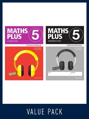Maths Plus Australian Curriculum Student and Assessment Book 5 Value Pack, 2020 -  O’Brien,  Purcell