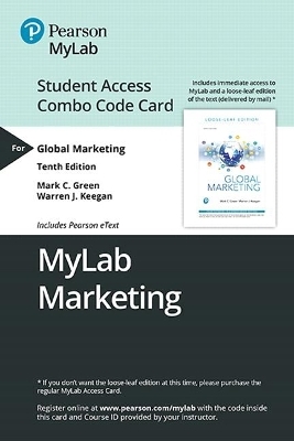 Mylab Marketing with Pearson Etext -- Combo Access Card -- For Global Marketing