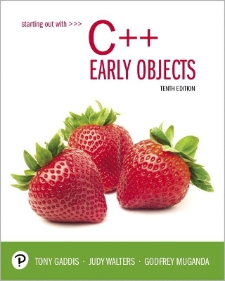 Starting Out with C++ - Tony Gaddis, Judy Walters