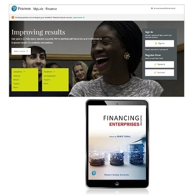 Financing Enterprises eBook + MyLab Finance (Custom Edition) - Sheridan Titman, Tony Martin, John Martin, J. Petty