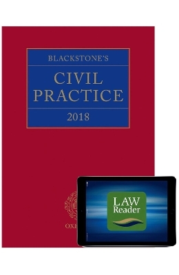 Blackstone's Civil Practice 2018  (book and digital pack)