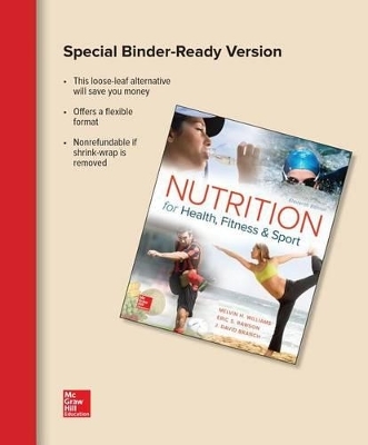 Gen Combo Loose Leaf for Nutrition for Health, Fitness, and Sport; Connect Card - Melvin H Williams