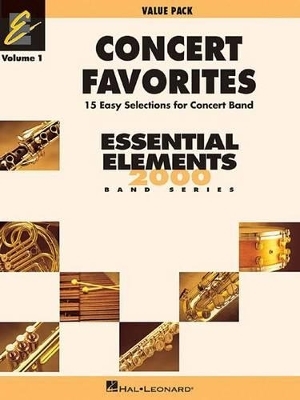 Concert Favorites Vol. 1 - Value Pak -  Hal Leonard Publishing Corporation
