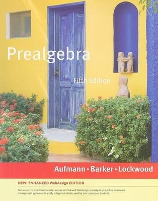 Prealgebra, Enhanced Edition (with Webassign Printed Access Card, Single-Term)
