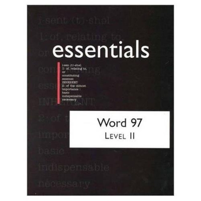 Word 97 Essentials, Level II - Robert Bringhurst