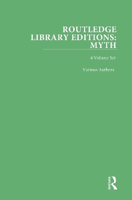Routledge Library Editions: Myth