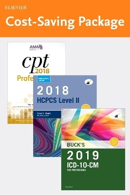 2019 ICD-10-CM Physician Edition, 2018 HCPCS Professional Edition and AMA 2018 CPT Professional Edition Package