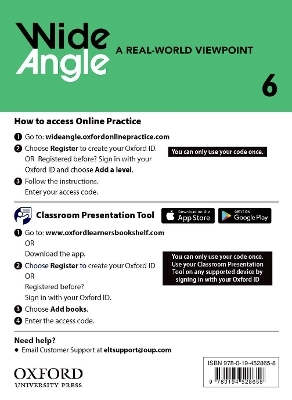 Wide Angle: Level 6: Teacher's Access Card - Robina Blundell