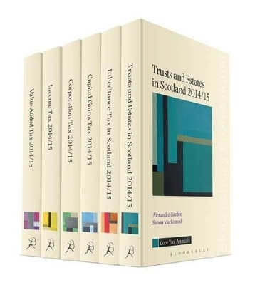 Scottish Core Tax Annuals - Alexander Garden, Simon Mackintosh, Fiona McDonald, Bill Pagan, Sarah Laing