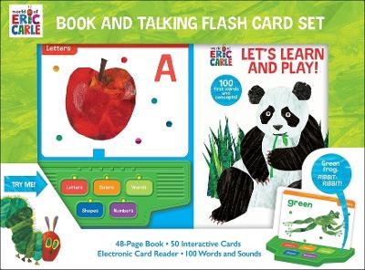 World of Eric Carle: Let's Learn and Play! Book and Talking Flash Card Sound Book Set -  Pi Kids