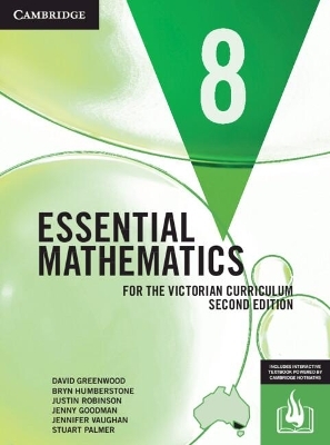Essential Mathematics for the Victorian Curriculum 8 Reactivation Code - David Greenwood, Bryn Humberstone, Justin Robinson, Jenny Goodman, Jennifer Vaughan
