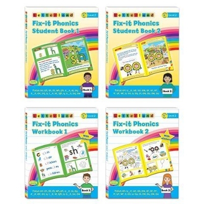 Fix-it Phonics - Level 2 - Student Pack  (2nd Edition) - Lisa Holt