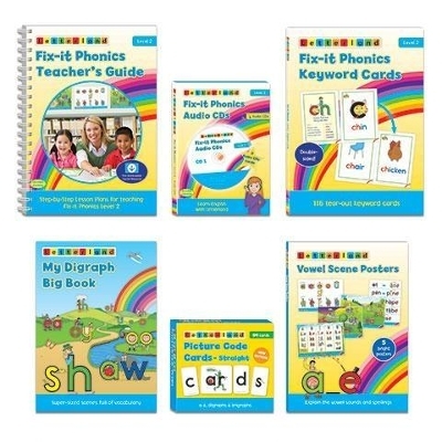 Fix-it Phonics - Level 2 - Teacher's Pack  (2nd Edition) - Lisa Holt