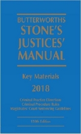 Butterworths Stone's Justices' Manual 2018 - Carr, Paul; Turner, Adrian