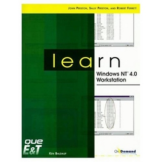 Learn Windows NT 4.0 Workstation