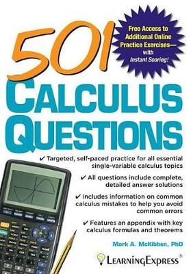 501 Calculus Questions - Mark McKibben
