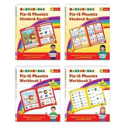 Fix-it Phonics - Level 1 - Student Pack (2nd Edition) - Lisa Holt