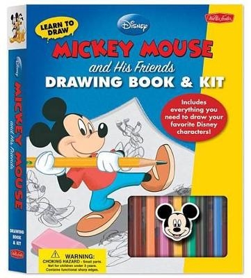 Learn to Draw Disney's Mickey Mouse and His Friends Drawing Book & Kit -  Disney Storybook Artists