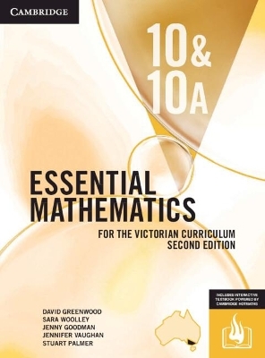 Essential Mathematics for the Victorian Curriculum 10&10A Reactivation Code - David Greenwood, Sara Woolley, Jenny Goodman, Jennifer Vaughan, Stuart Palmer