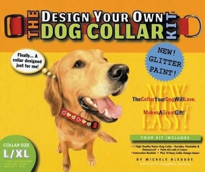The Design Your Own Dog Collar Kit (Glitter Version, L/XL Collar Size) - Michele Bledsoe