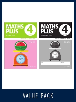 Maths Plus NSW Syllabus Student and Assessment Book 4 Value Pack, 2020 -  O’Brien,  Purcell