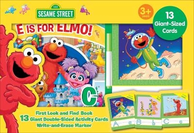Sesame Street: Explore and Play with Sesame Friends First Look and Find Book and Giant Activity Card Set -  Pi Kids