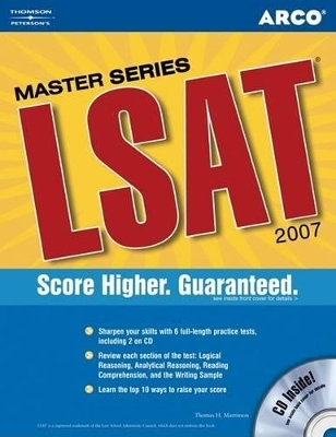 Master the LSAT - Professor Thomas H Martinson