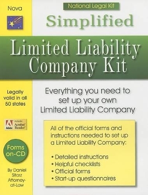 Simplified Limited Liability Company Kit - Daniel Sitarz