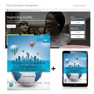 Principles of Operations Management, Global Edition + MyLab Operations Management with Pearson eText