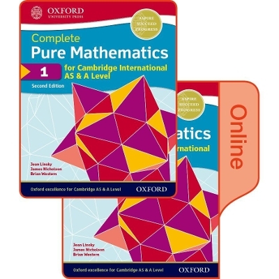 Pure Mathematics 2 & 3 for Cambridge International AS & A Level - Jean Linsky, Brian Western, James Nicholson
