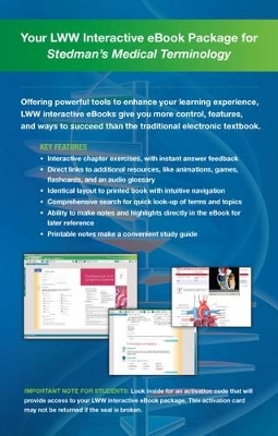 Stedman's Interactive eBook Plus Creason Prepu Package