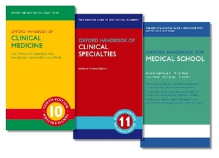 Oxford Handbook of Clinical Medicine, Oxford Handbook of Clinical Specialties, and Oxford Handbook for Medical School Pack