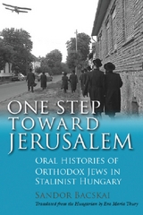 One Step Toward Jerusalem - S&aacute;ndor Bacskai