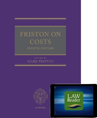 Friston on Costs (book and digital pack) - 