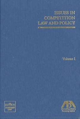 Issues in Competition Law and Policy