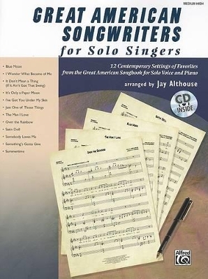 Great American Songwriters for Solo Singers